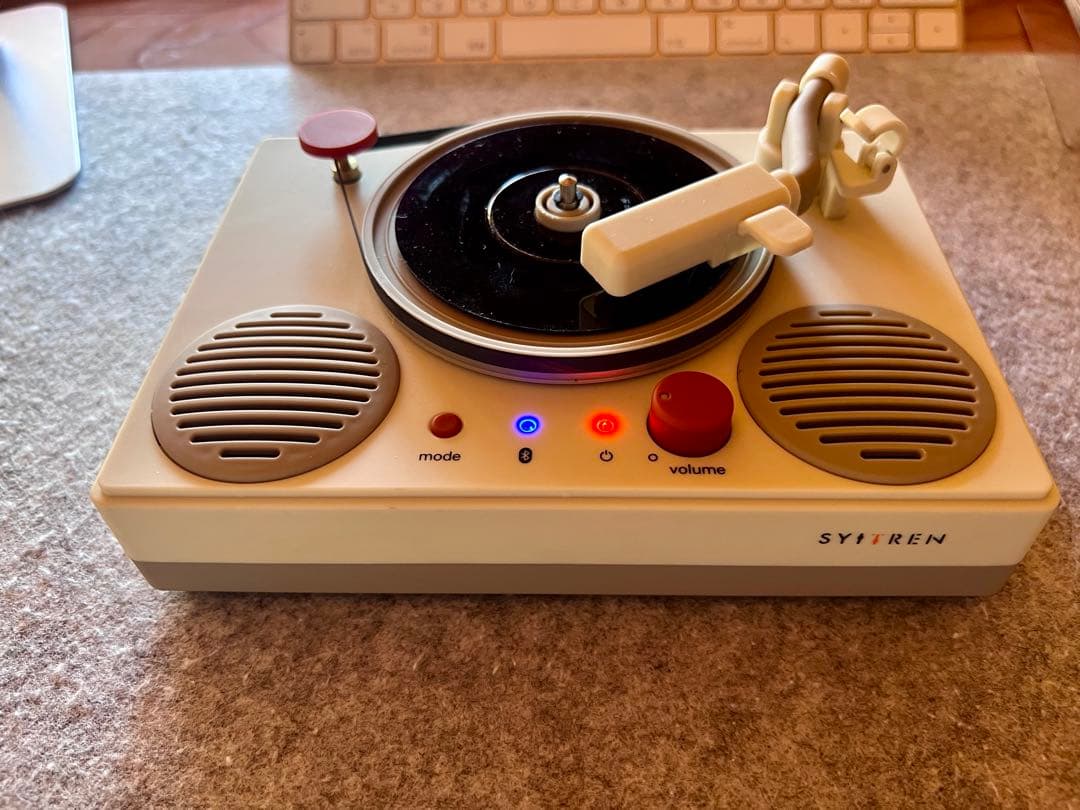Syitren レコードプレーヤー型bluetoothスピーカー