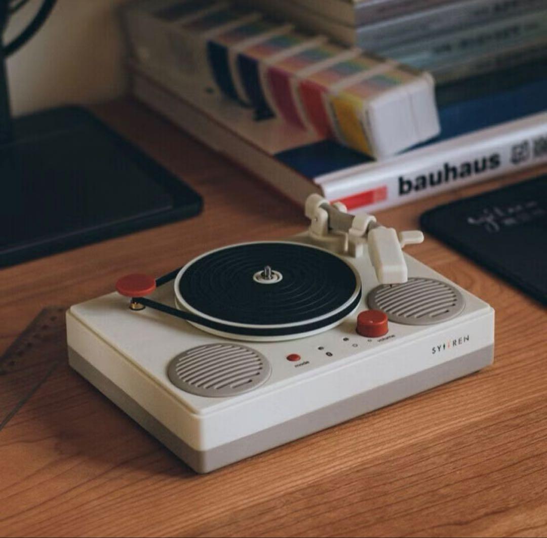 Syitren レコードプレーヤー型bluetoothスピーカー