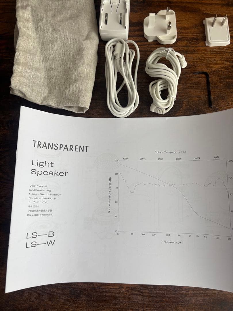 TRANSPARENT ランタン ライト スピーカー