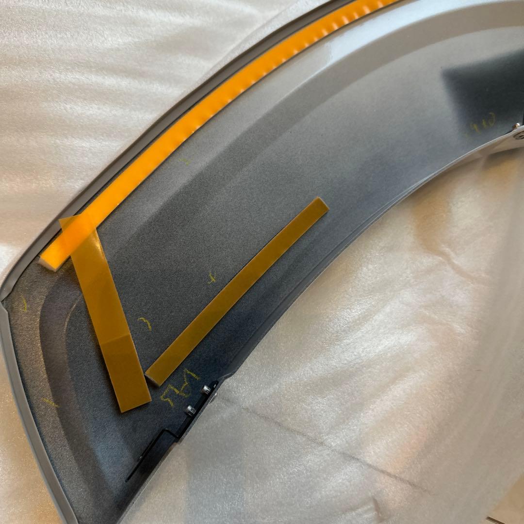 カローラクロス フロントフェンダー リア モデリスタ 新品未使用 白