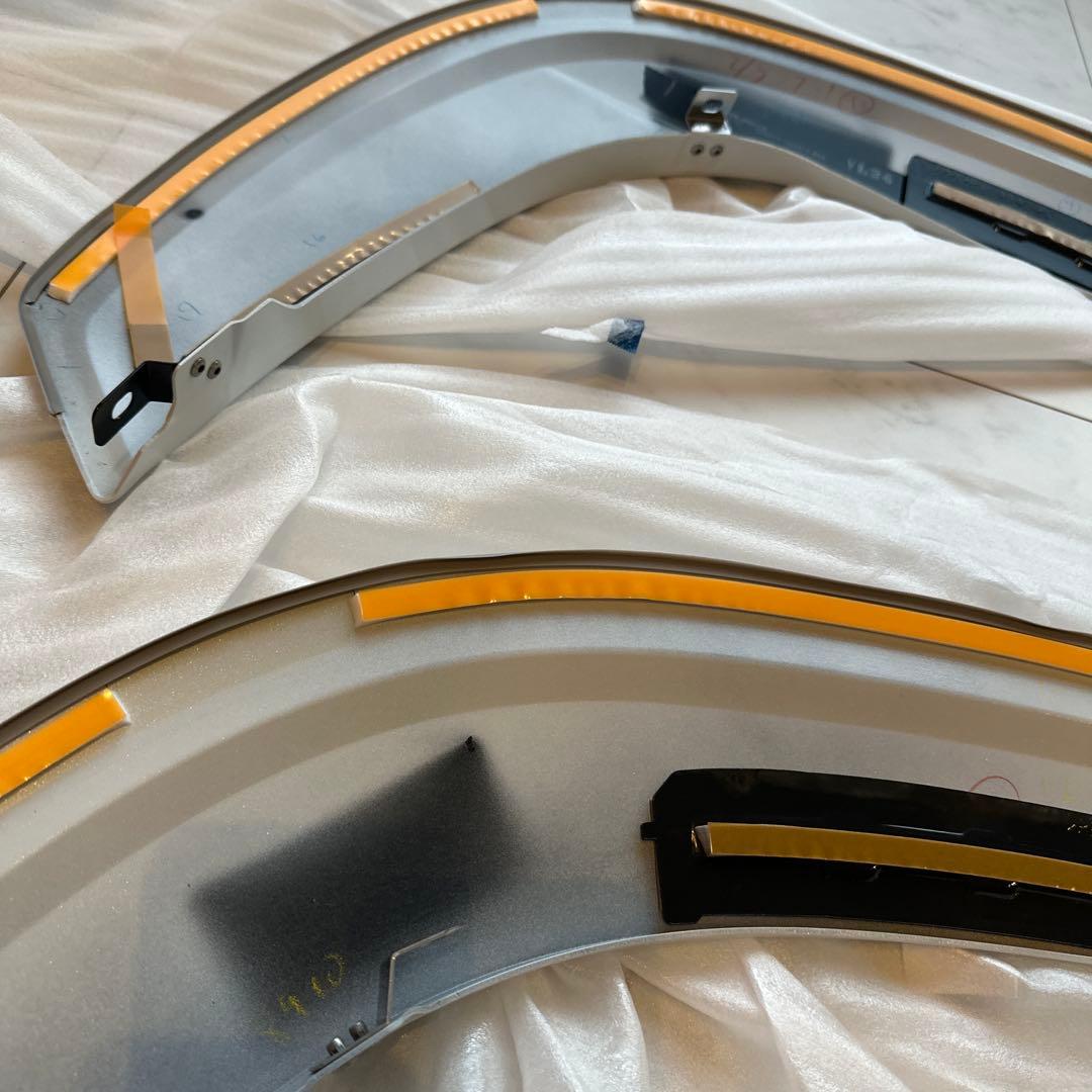 カローラクロス フロントフェンダー リア モデリスタ 新品未使用 白