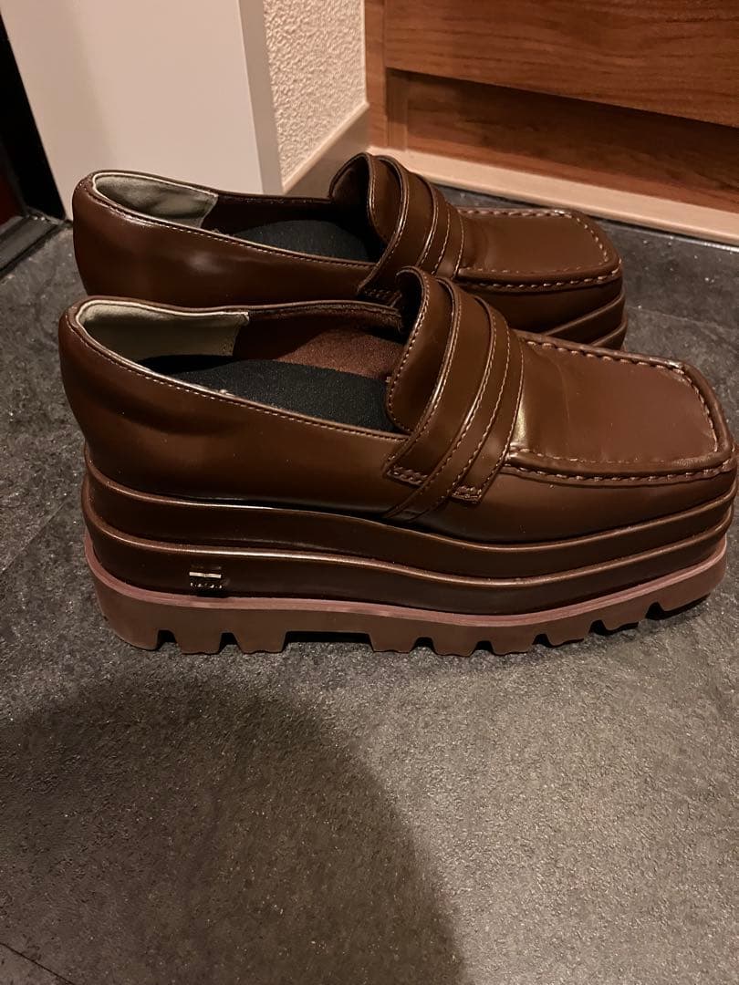 ダーリッチ プラットフォームローファー Lサイズ