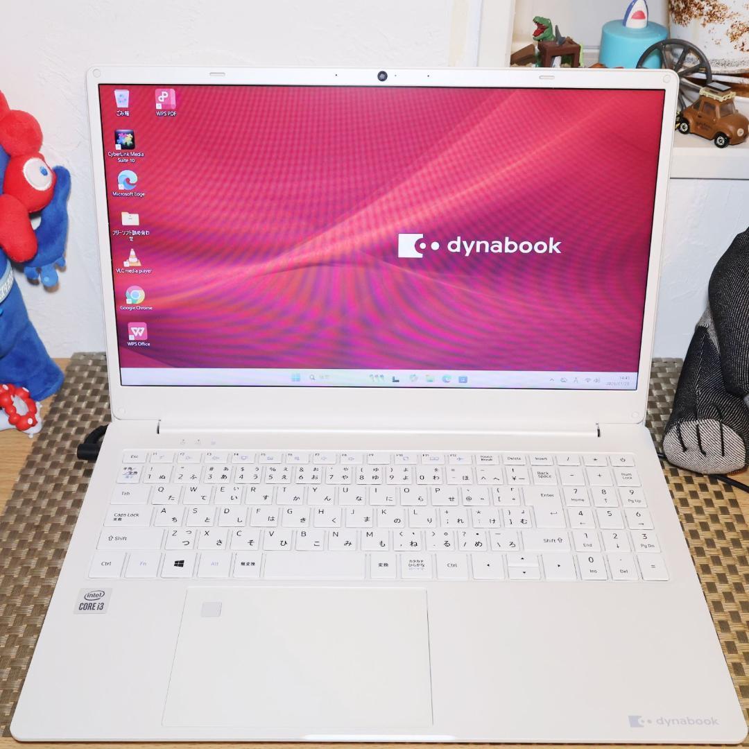 人気の白！Win11公式対応10世代i3/メ8/SSD/無線/カメラ/TypeC