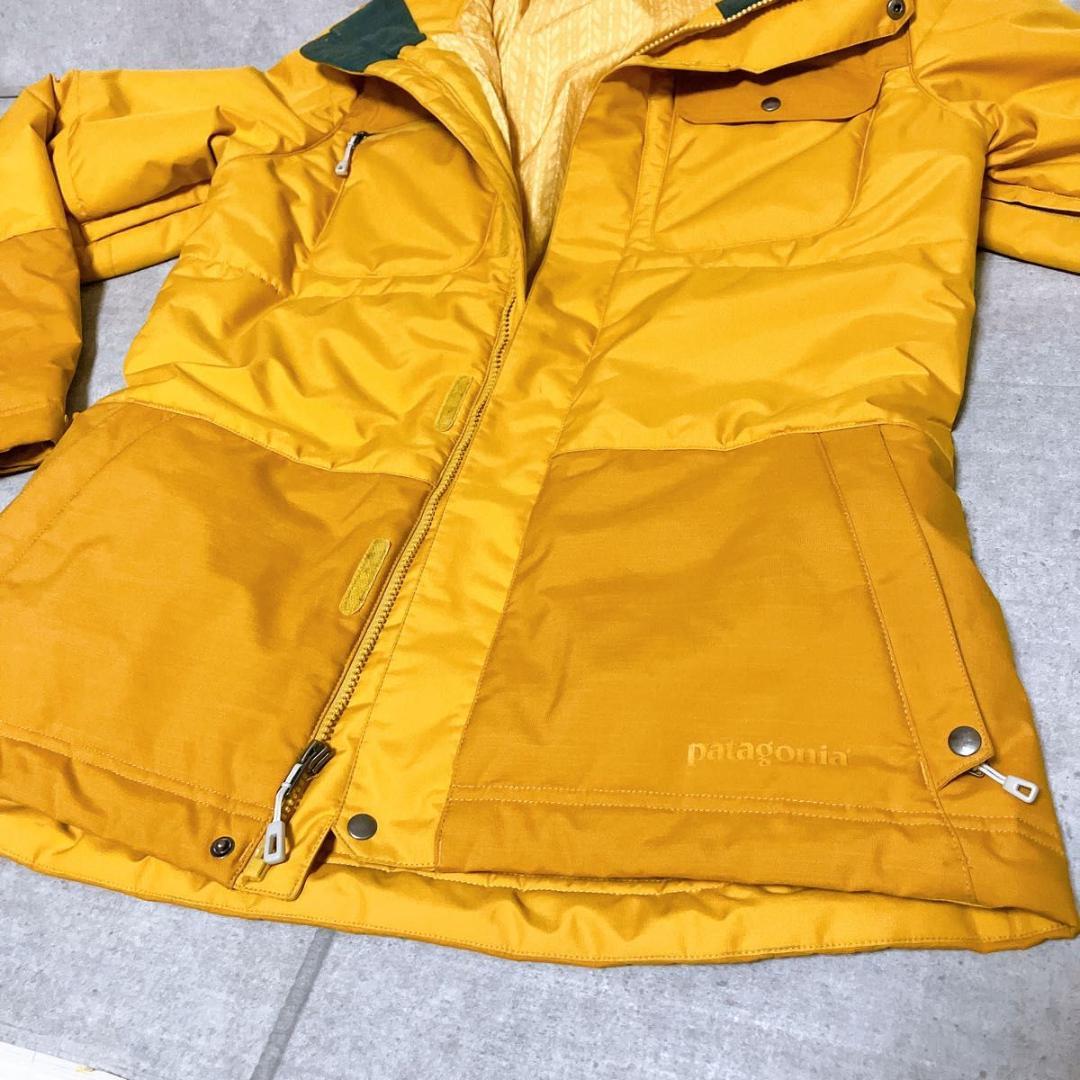 patagonia ルビコン ライダージャケット レディース Mサイズ イエロー