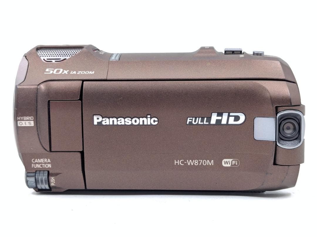 フルハイビジョン画質対応！ Panasonic ビデオカメラ HC-W870M