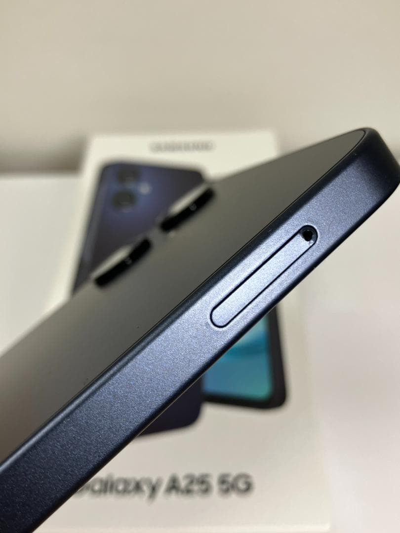 サムスン　Samsung Galaxy A25 5G Black ダークブルー