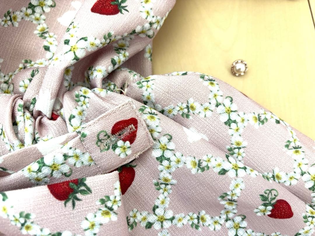 み*ね様 最終値下げ　アクシーズファムカワイイ　ベリーフィールズワンピース　ピン