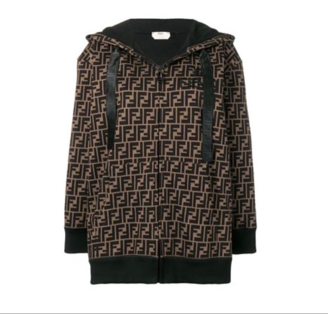 FENDI ズッカ柄オーバーサイズパーカー