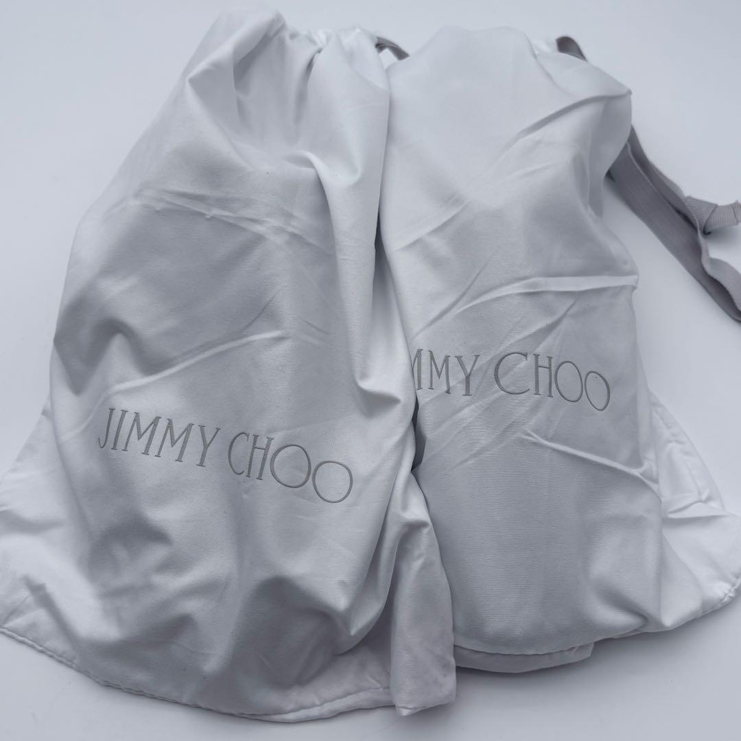 未使用級　JIMMY CHOO レザー スタッズ ドレスシューズ 靴 メンズ