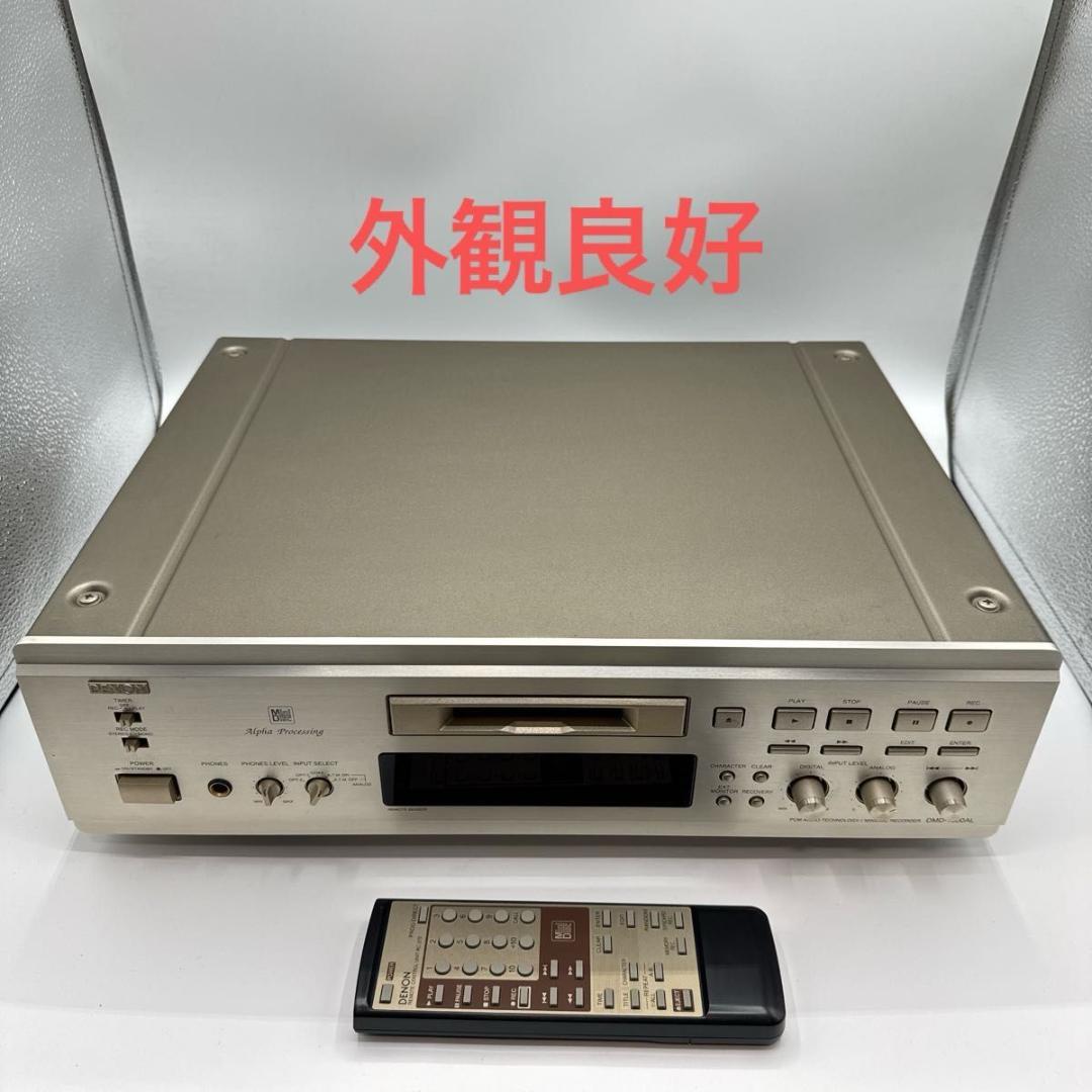 DENON MDレコーダー　DMD-1600AL　リモコン付き
