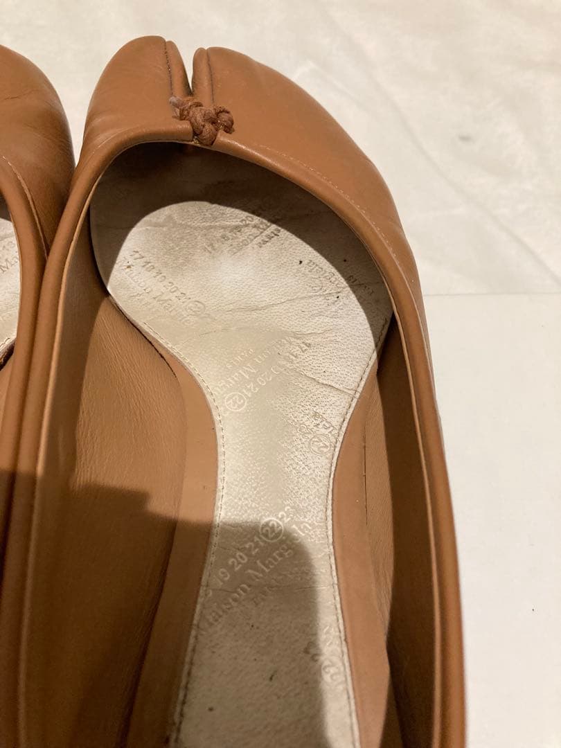 【国内正規店購入】メゾンマルジェラ足袋tabi 22.５㌢〜23㌢ブラウン