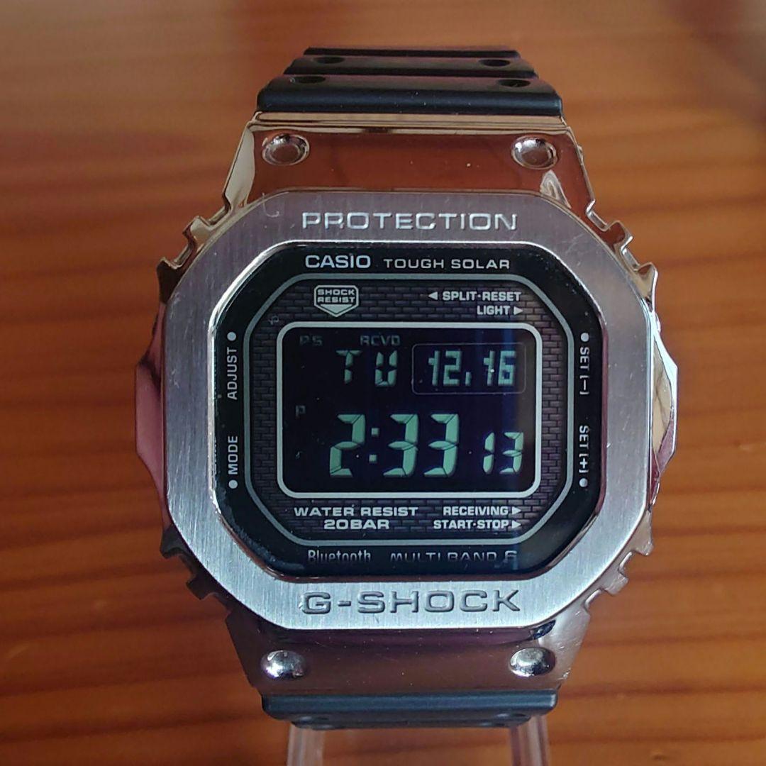 CASIO G-SHOCK GMW-B5000-1JF メタルバンド付