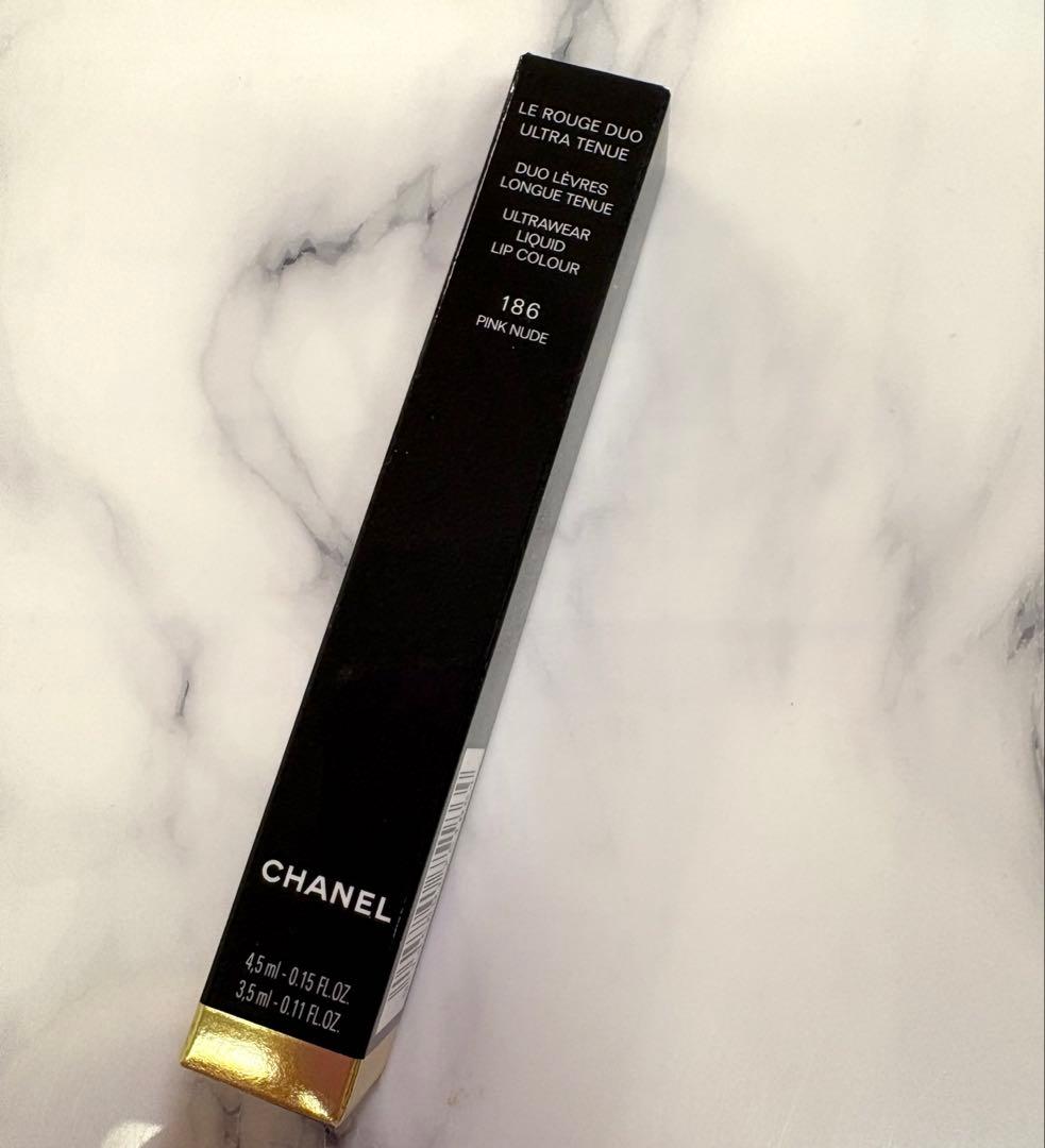 【新品】ル ルージュ デュオ ウルトラ トゥニュ186 ピンクヌード