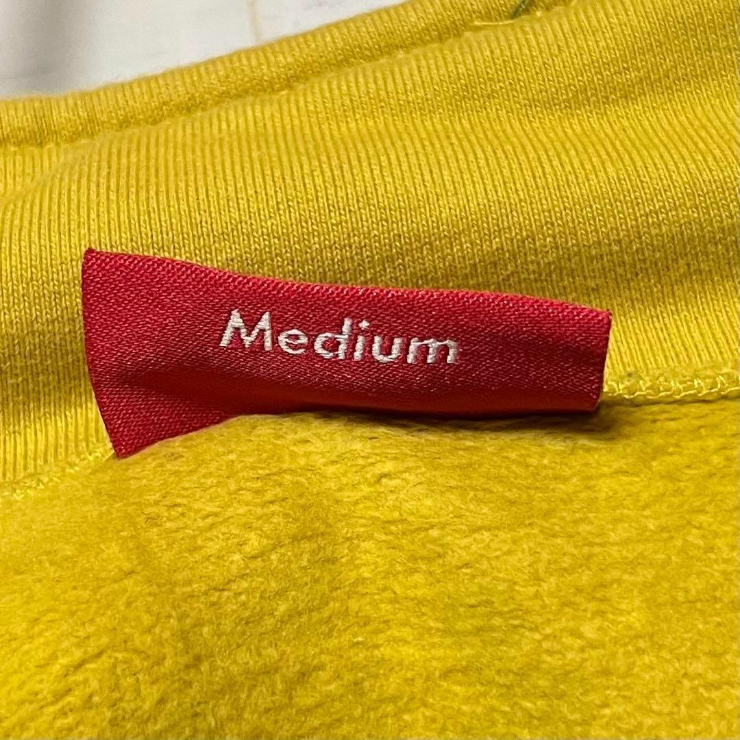 2015【入手困難】シュプリーム♤刺繍ビッグロゴハーフジップスウェット　即完売品