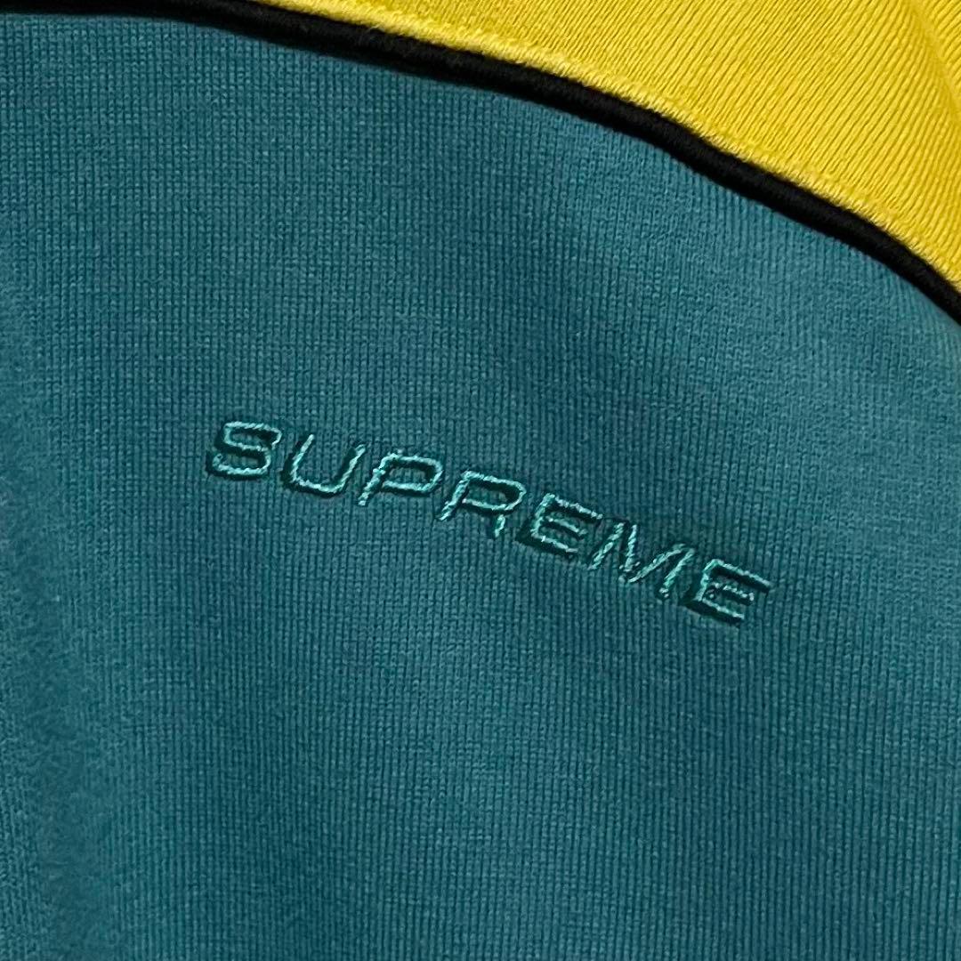 2015【入手困難】シュプリーム♤刺繍ビッグロゴハーフジップスウェット　即完売品