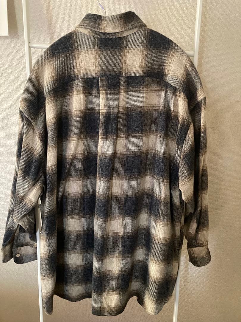 クチュールドアダム　フランネルオンブレーシャツ菊池京子