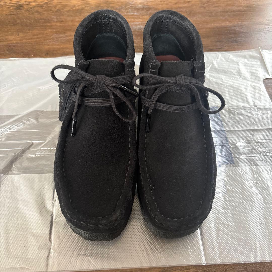 で*で様 Clarks Wallabee Boot. Black Sde