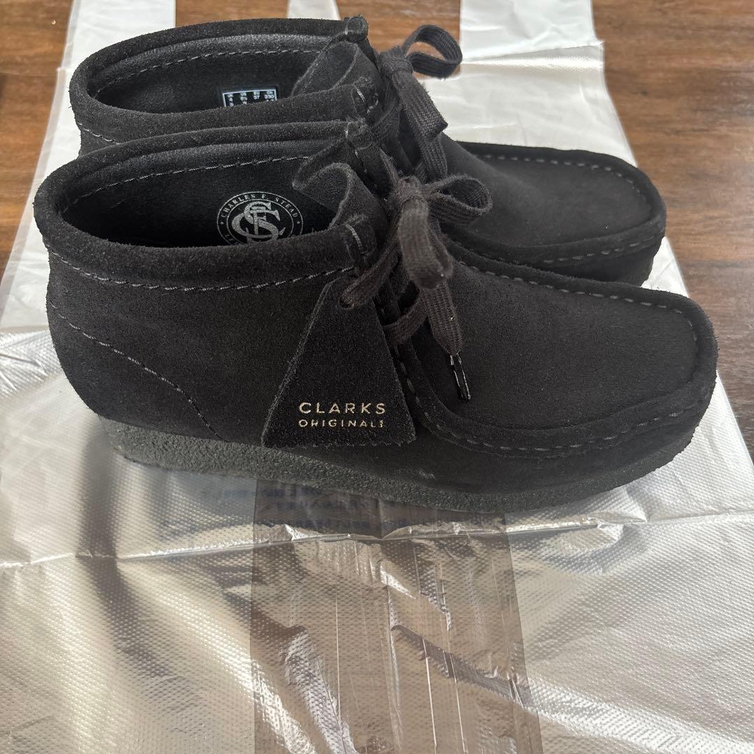 で*で様 Clarks Wallabee Boot. Black Sde