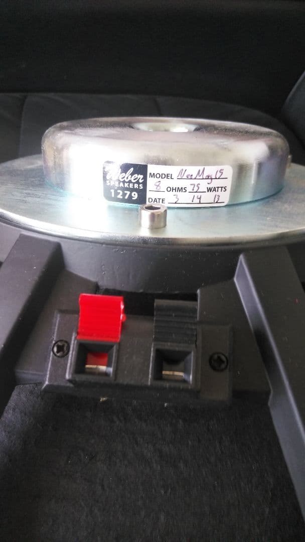 ウェーバー（USA）15インチスピーカー