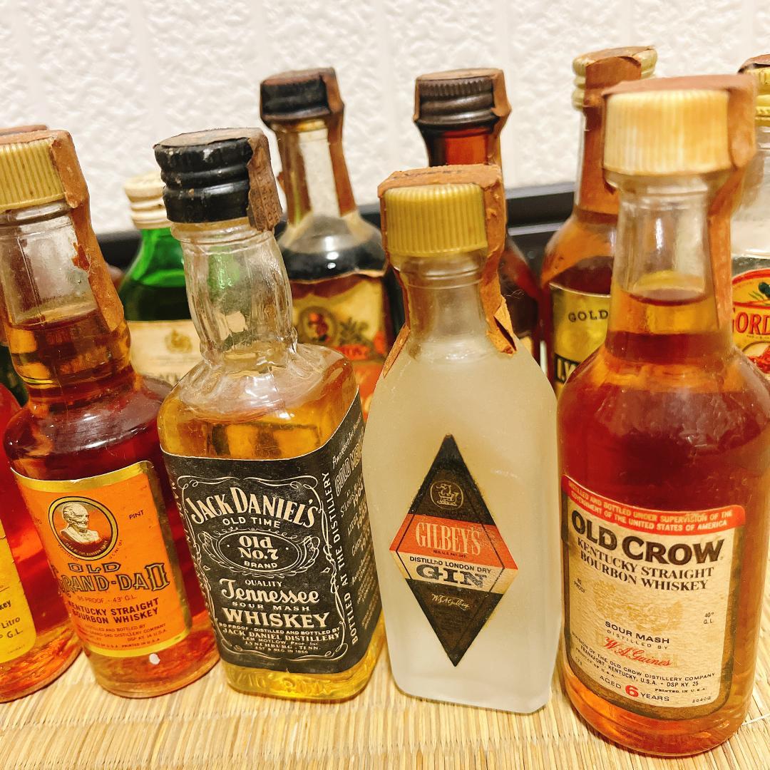 【未開封】ウイスキーミニボトル☆２１本セット☆古酒