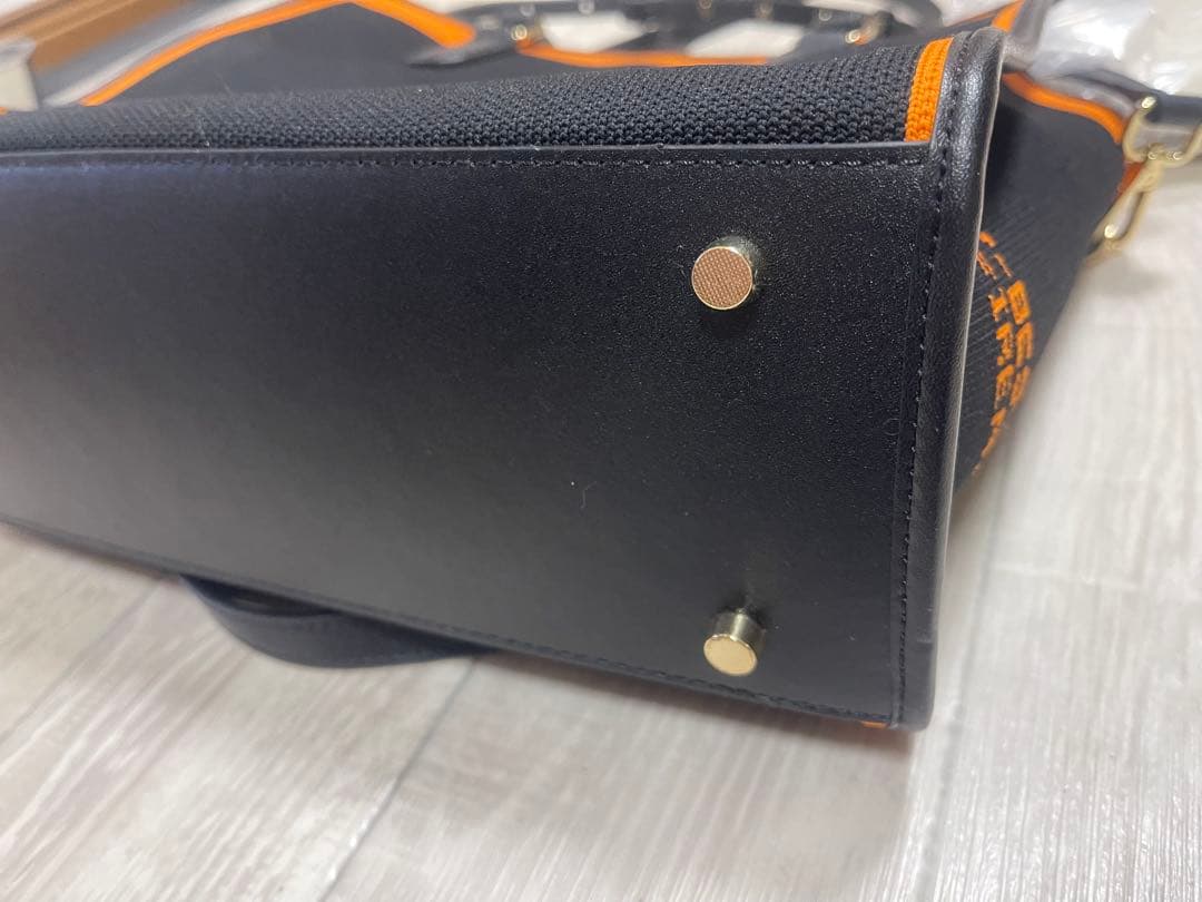 MY BEST BAG ブラックオレンジ トートバッグ