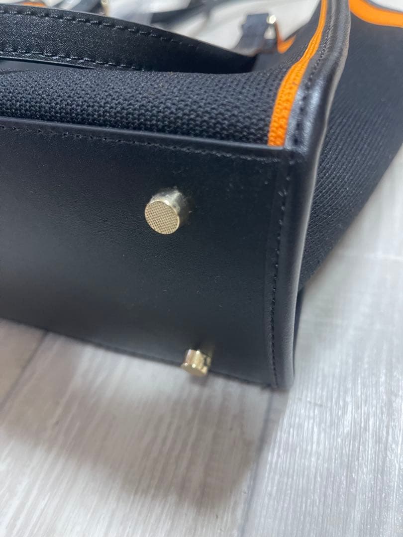 MY BEST BAG ブラックオレンジ トートバッグ