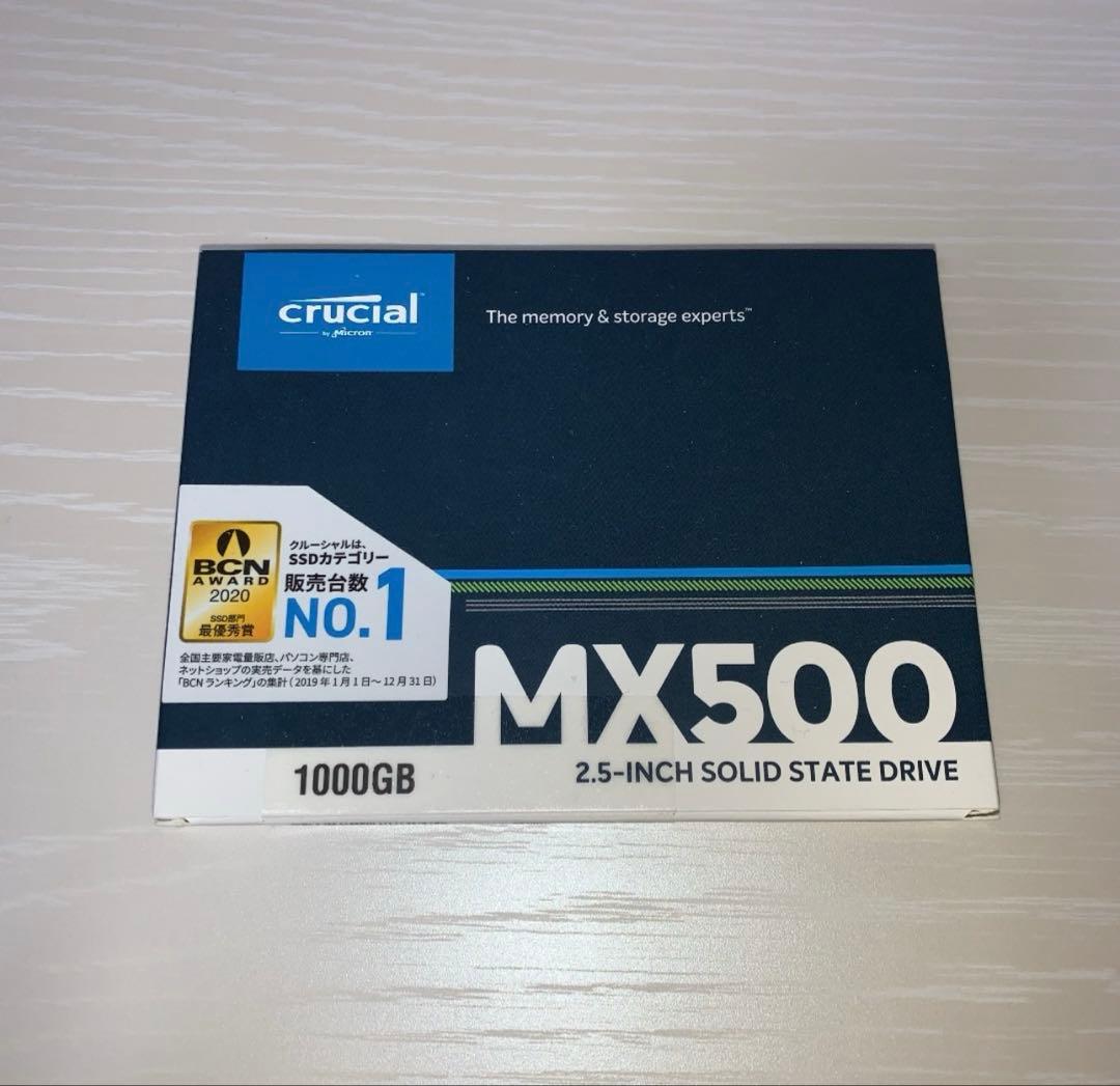 内蔵型SSD Crucial SSD MX500 1000GB