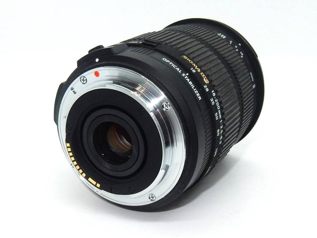 SIGMA 18-200mm F3.5-6.3 DC OS キヤノンマウント