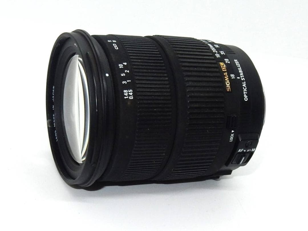 SIGMA 18-200mm F3.5-6.3 DC OS キヤノンマウント