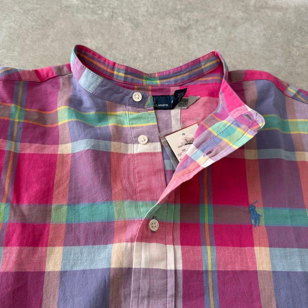 定価4万【新品タグ付】POLO ポロ ラルフローレン シャツドレス シャツワンピ