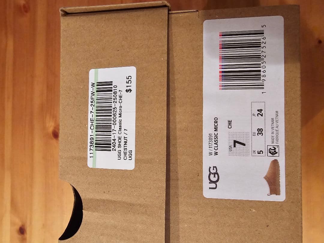 UGG CLASSIC MICRO 24cm 新品