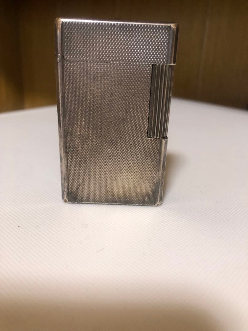 Y*A様 デュポン　LINE1 アンティーク金属製ライター テクスチャー仕上げ