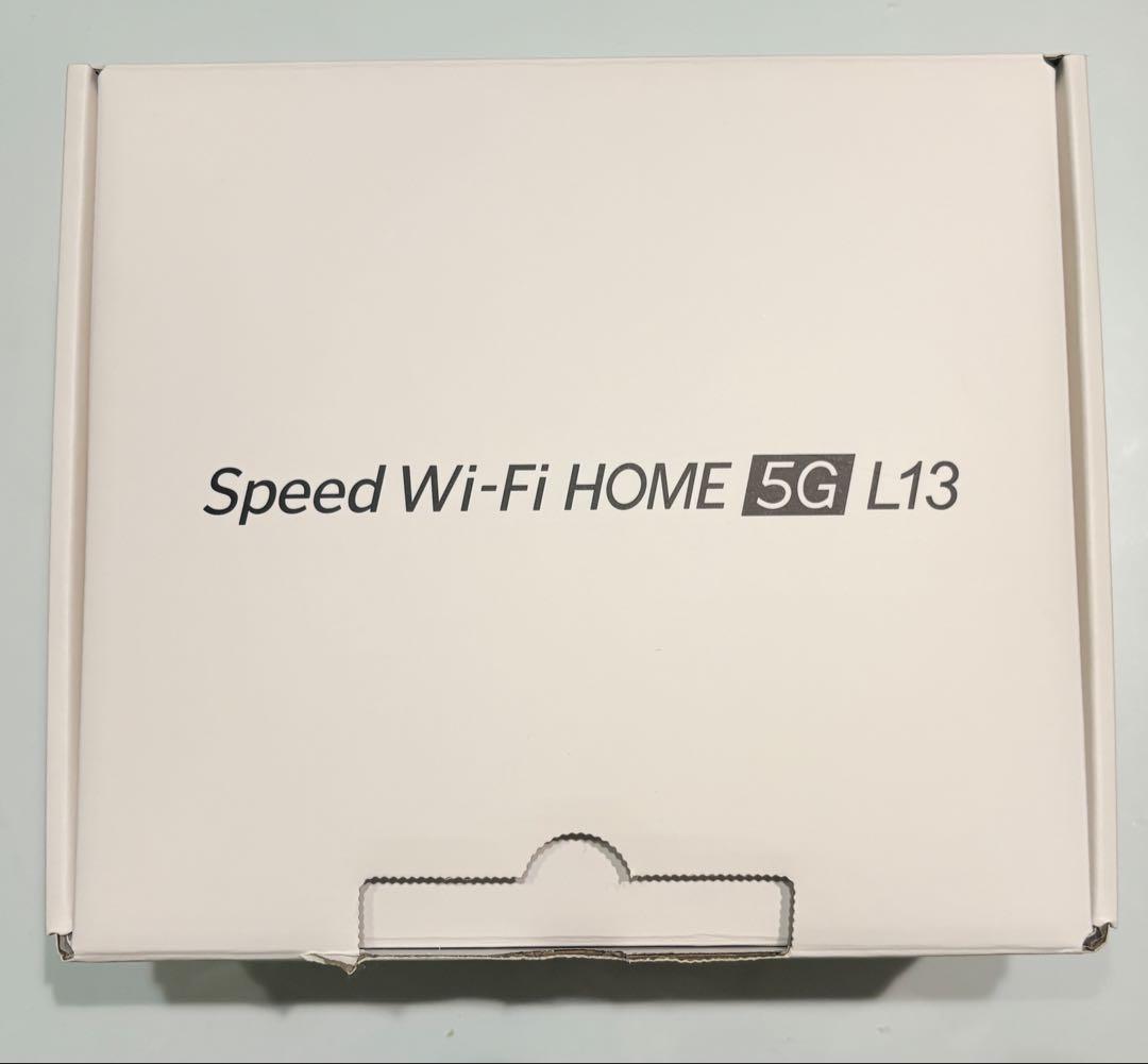Speed Wi-Fi  5G L13 SIM無し