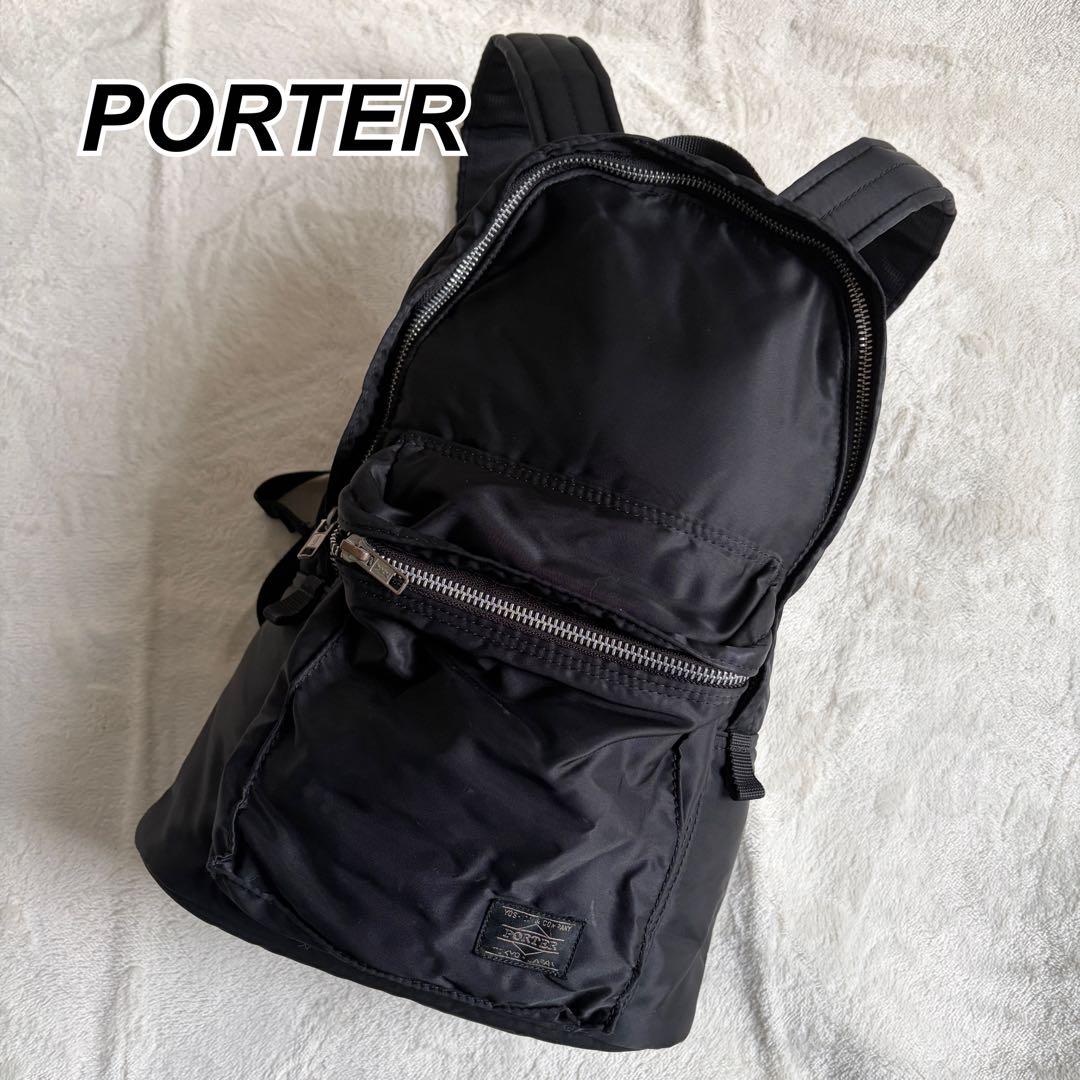 廃盤 PORTER TANKER バックパック リュック ブラック 黒