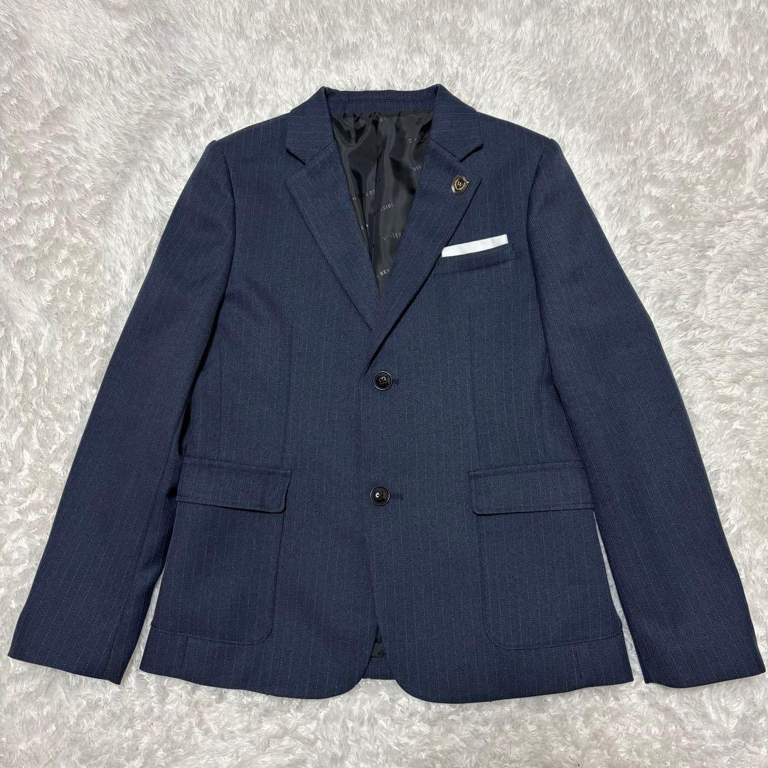 Wa1tz by BEAMS DESIGN ネイビー ストライプ 4点セット