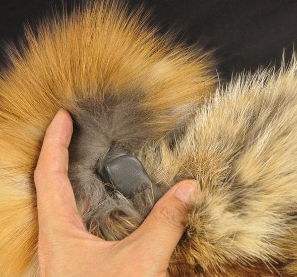 新品◆限定◆本物☆豪華レッドフォックスを両面で使ったネックウォーマー毛皮 ファー