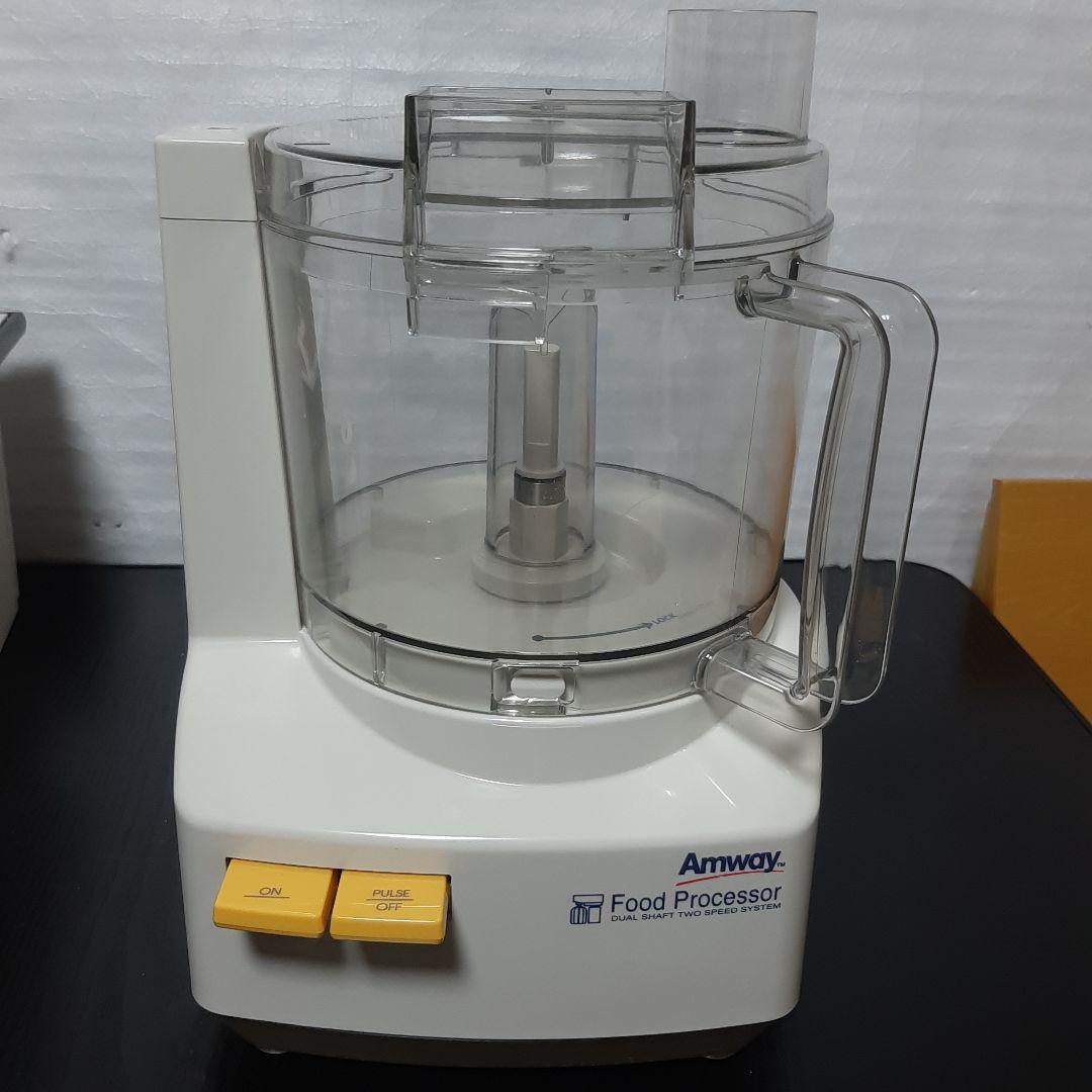 容器2つ　アムウェイ　フードプロセッサー　パーツ付フルセット+