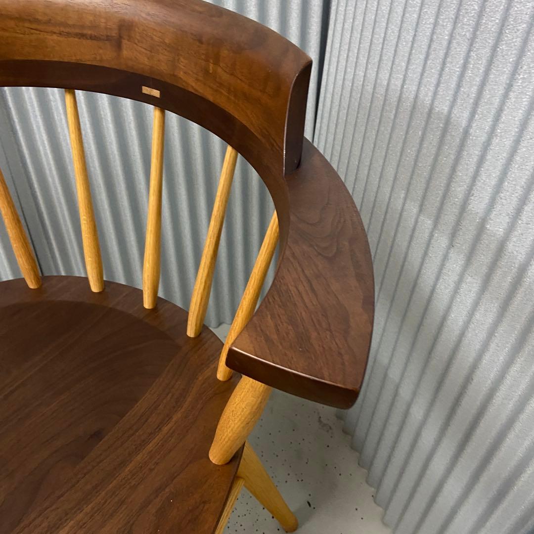 柏木工（KASHIWA）｜ SC3Aクラウンチェア / オーク材　飛騨家具 ③