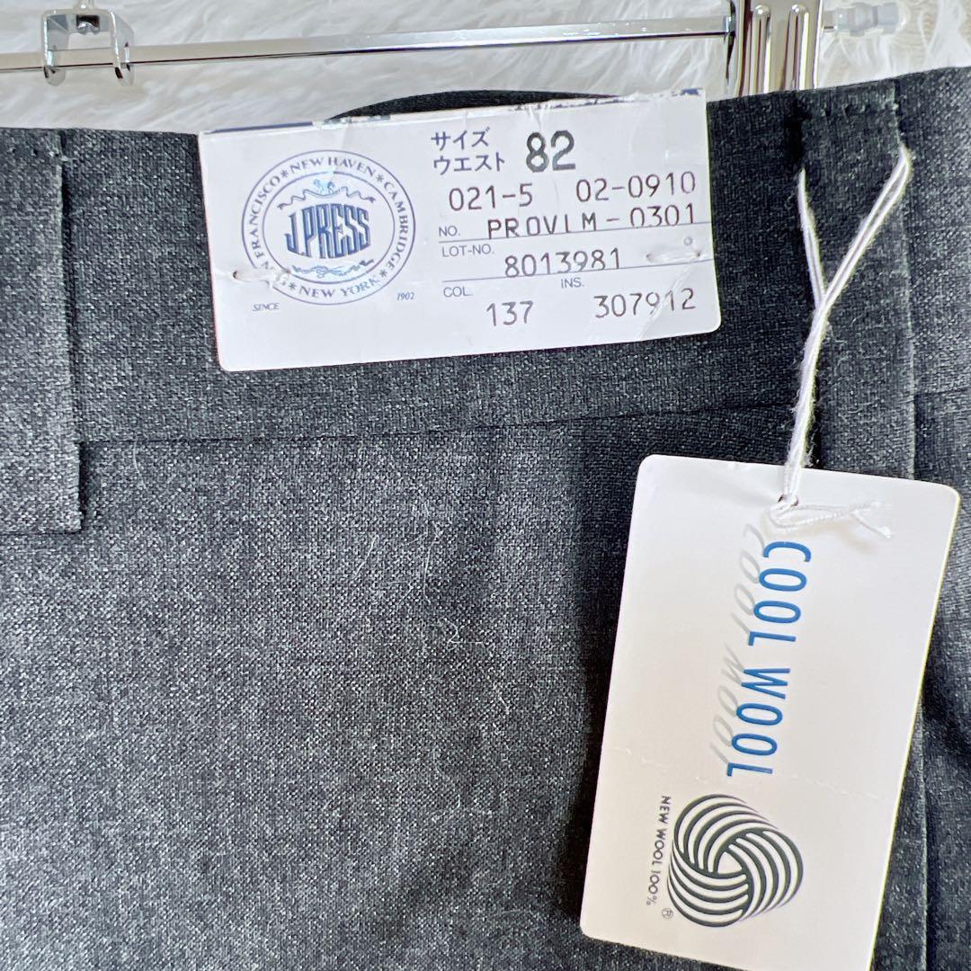【新品タグ付】J.PRESS クールウール スラックス ビジネス W82 春夏用