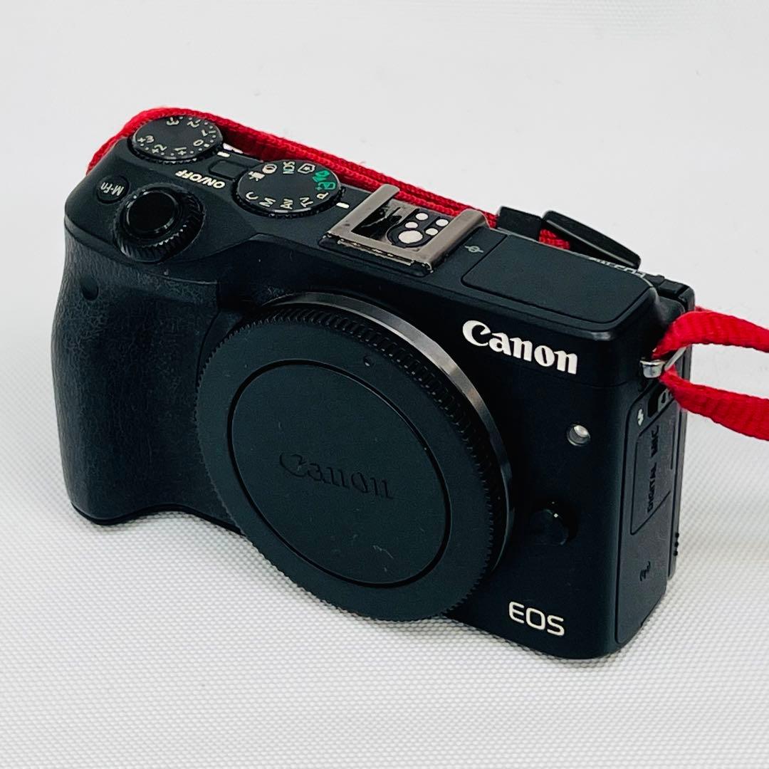 【動作保証】Canon EOS M3 ミラーレス一眼 ブラック良品
