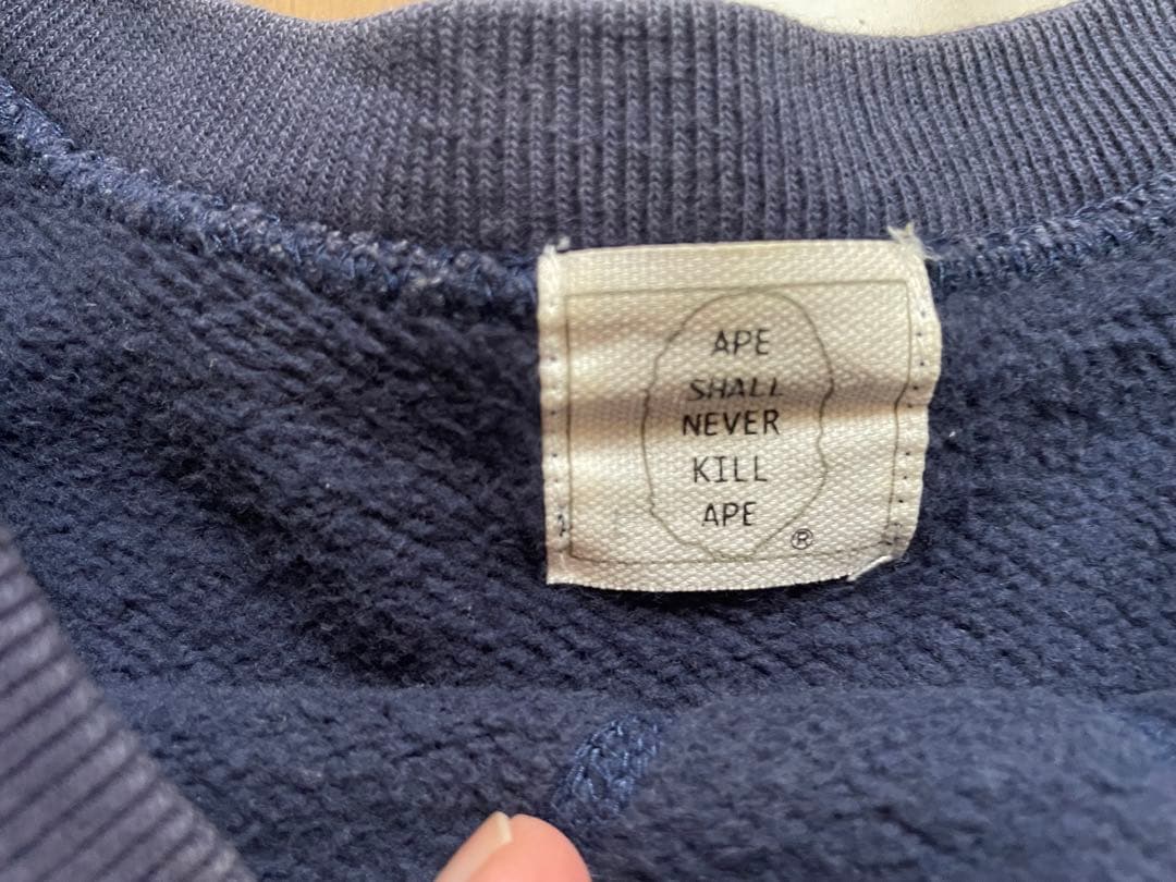 BAPE HUMAN 90s 初期タグスウェット