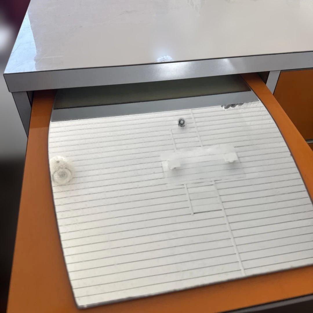 h*o様 昭和レトロ　レトロポップ　オレンジ色の5段チェスト