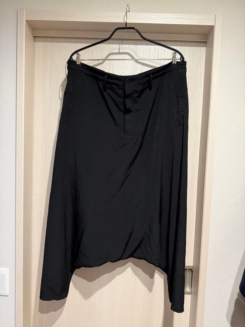 ヨウジヤマモトプールオム サルエルパンツ トリアセテート 1