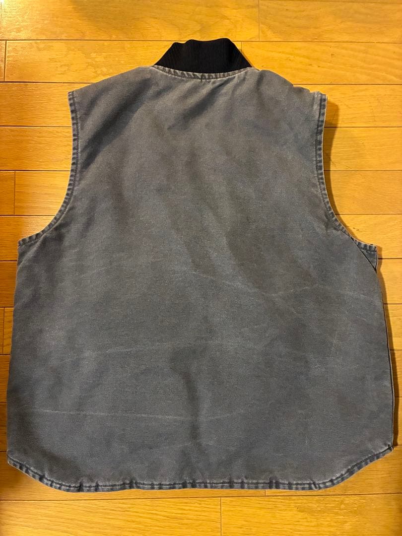 カーハート ダックベスト V02 グレー Lサイズ