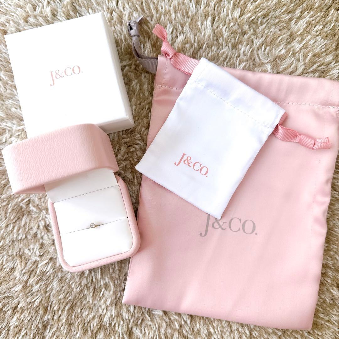 【試着のみ】 J&CO. ピアス 14Kジルコニア 片耳用 2.5mm