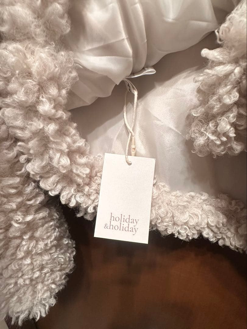 HOLIDAY&HOLIDAY プードルファータッチダッフルコート