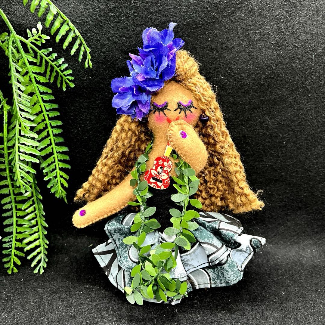 フラミンゴハイビスカス様　オーダー専用ページ　フラダンス　ドールチャーム