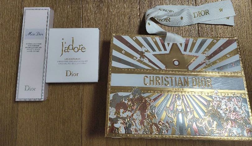 おまけ沢山 Diorハンドクリーム