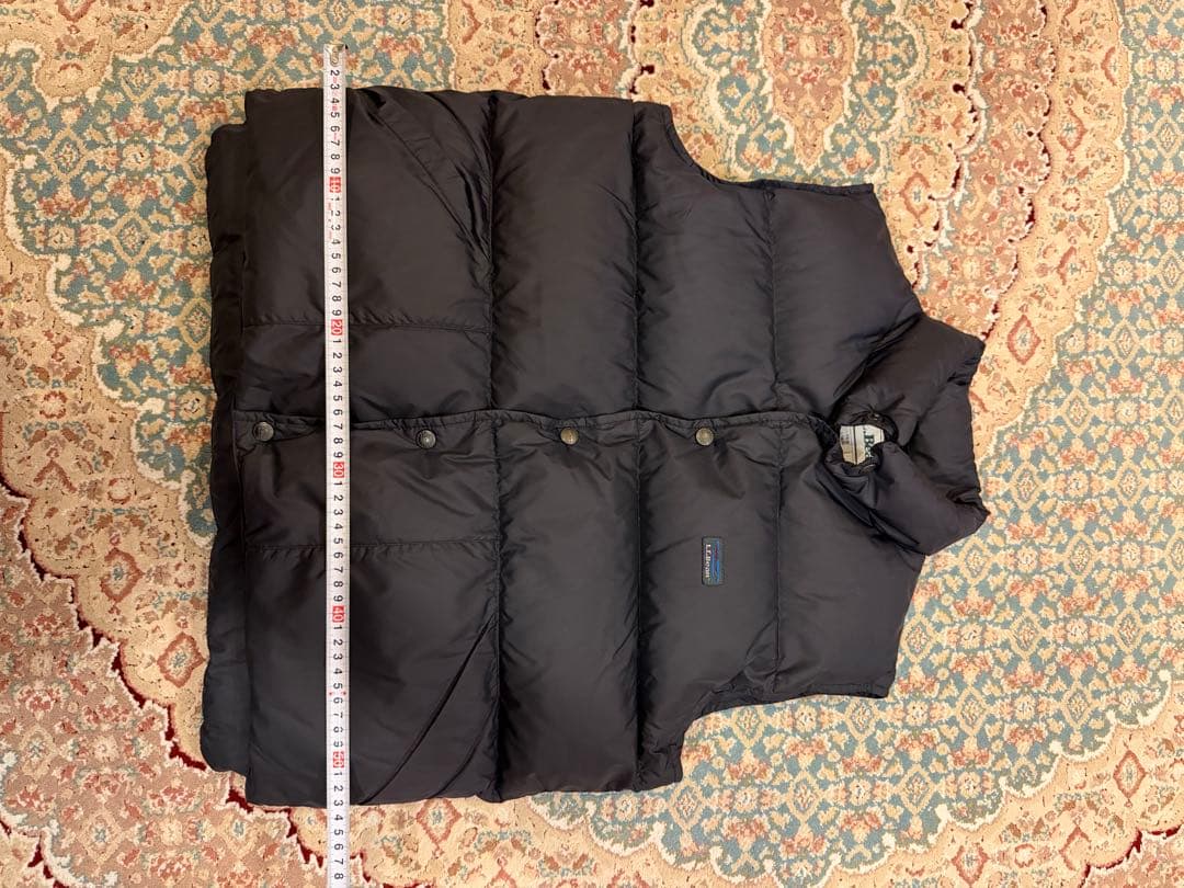 超美品❗️ レアサイズ　90’s L.L.Bean ダウンベスト 黒 ブラック