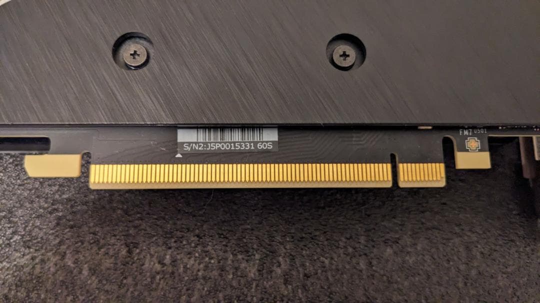 MSI GTX 1660 Ti VENTUS XS 6G OCグラフィックボード